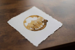 Distant Mountains Coffee Print