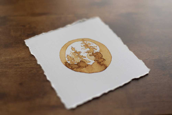 Pine Tree Forest 3 Coffee Print