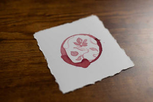 Floral Pattern 1 - Wine Print