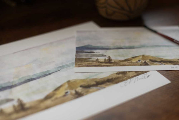 Isle of Skye Watercolor Print