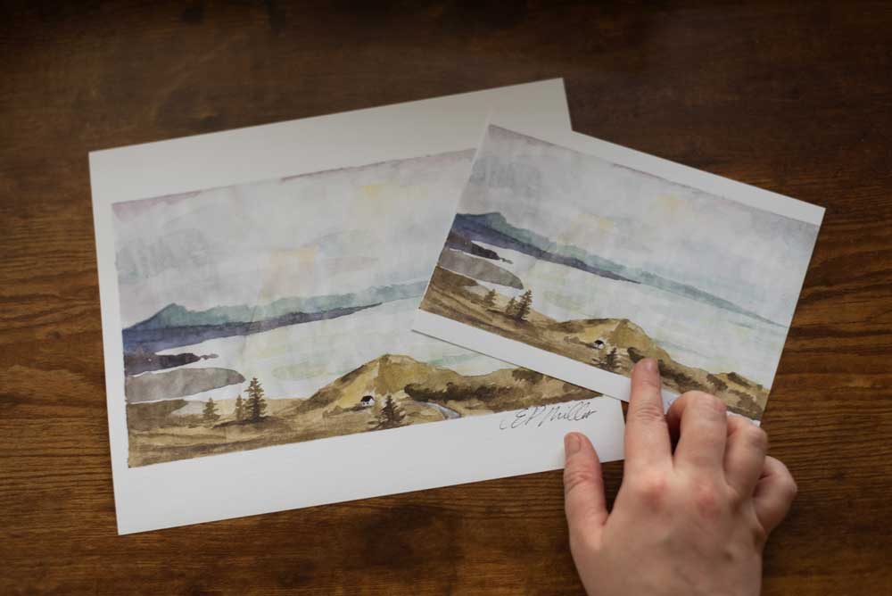 Isle of Skye Watercolor Print
