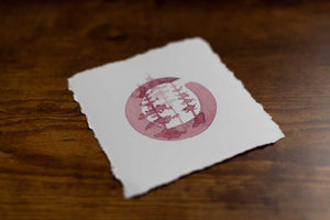Three Pines Wine Print