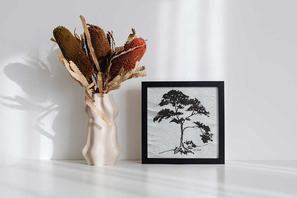 Sunlight Through Tree Ink Print