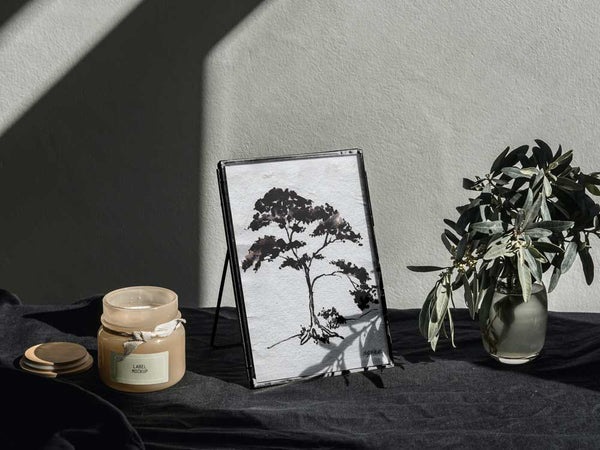 Sunlight Through Tree Ink Print