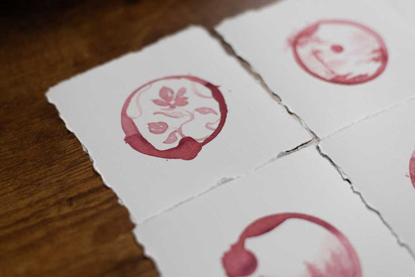 Floral Pattern 1 - Wine Print